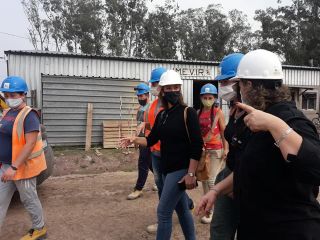 Intendenta en Mevir San Luis